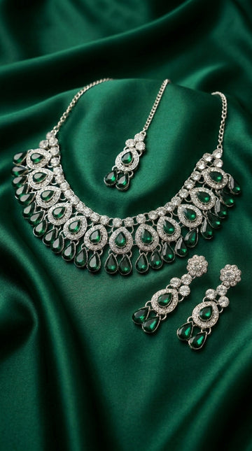 Emerald Polki Royale Choker