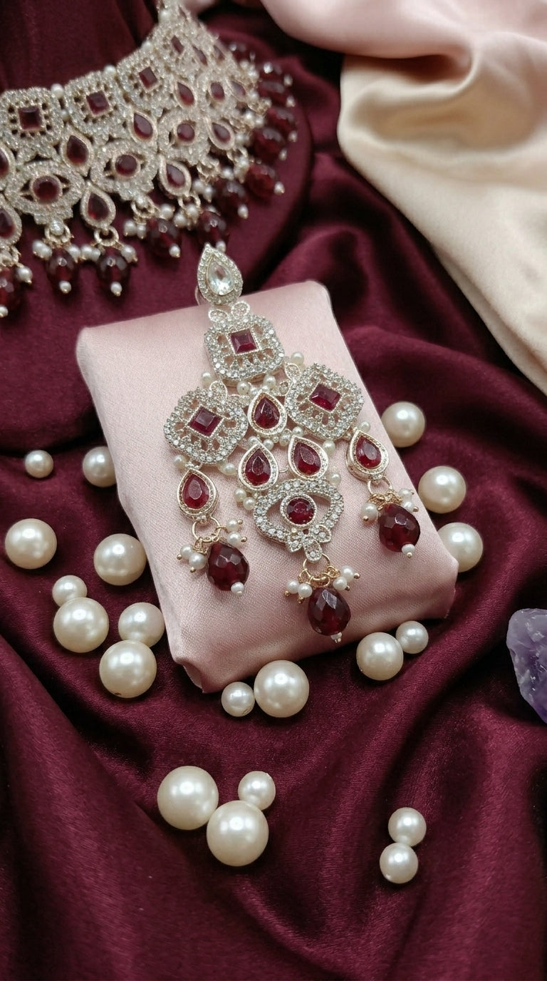 Garnet Pearl Royale Set