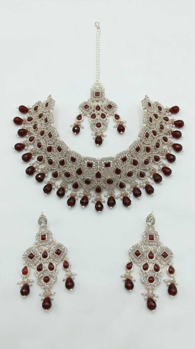 Garnet Pearl Royale Set