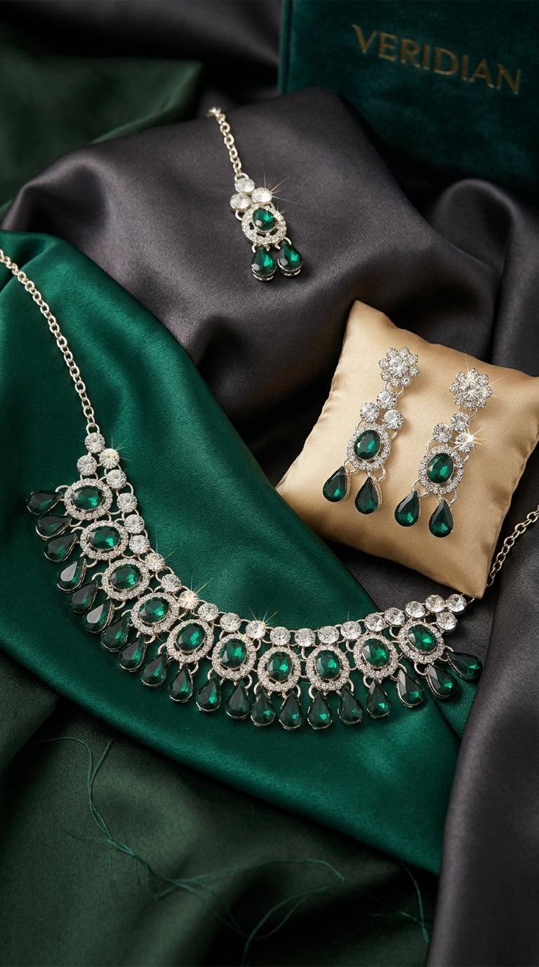 Emerald Polki Royale Choker Set